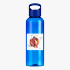 Прозрачная спортивная бутылка