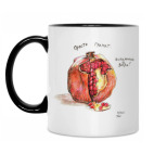 Кружка двухцветная