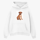 Толстовка худи оверсайз