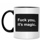 Кружка двухцветная