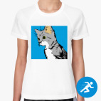 Женская спортивная футболка
