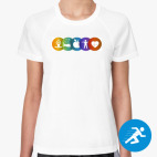 Женская спортивная футболка