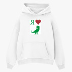 Толстовка худи оверсайз