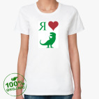 Женская футболка органик