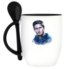 Кружка с ложкой