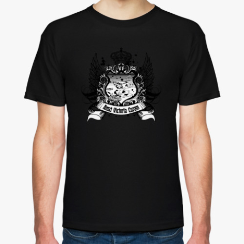 Футболка с принтом Победа любит подготовку