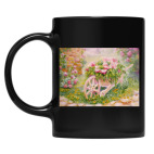 Кружка цветная UV-DTF