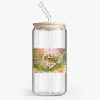 Банка с бамбуковой крышкой