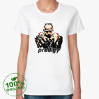 Женская футболка органик