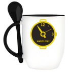 Кружка с ложкой