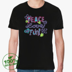 Мужская футболка органик