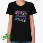 Женская футболка органик