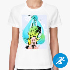 Женская спортивная футболка