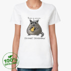 Женская футболка органик