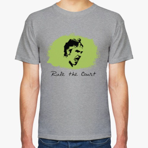 Футболка с принтом Федерер - Управляй кортом