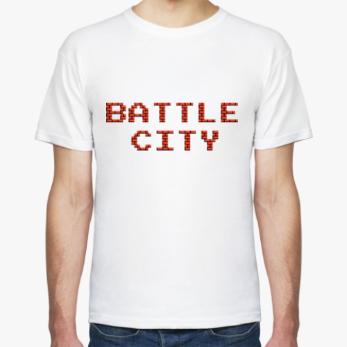 Футболка с принтом Battle City