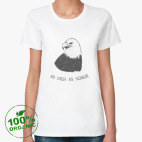 Женская футболка органик