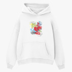 Толстовка худи оверсайз