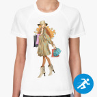 Женская спортивная футболка