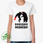 Женская футболка органик