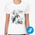 Женская спортивная футболка