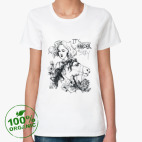 Женская футболка органик