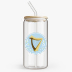 Банка с бамбуковой крышкой