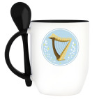 Кружка с ложкой