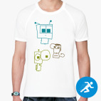 Мужская спортивная футболка