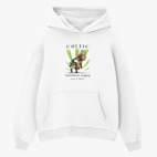 Толстовка худи оверсайз