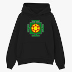 Толстовка худи оверсайз