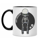 Кружка двухцветная