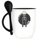 Кружка с ложкой