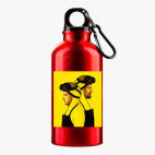 Металлическая бутылка 400 мл UV-DTF