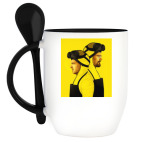 Кружка с ложкой