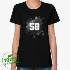 Женская футболка органик