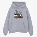 Толстовка худи оверсайз