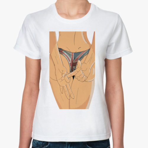 Классическая футболка с принтом iLife