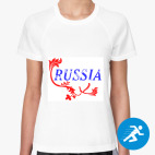 Женская спортивная футболка