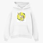 Толстовка худи оверсайз