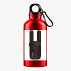 Металлическая бутылка 400 мл UV-DTF