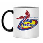 Кружка двухцветная