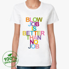 Женская футболка органик