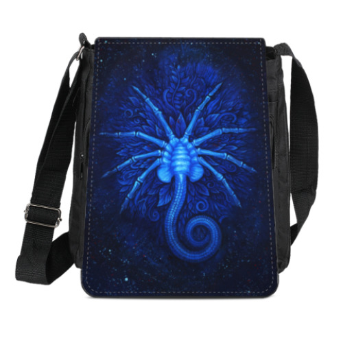 Сумка-планшет с принтом Чужой: Завет Лицехват