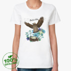 Женская футболка органик