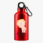 Металлическая бутылка 400 мл UV-DTF