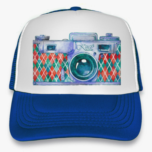 Кепка-тракер с принтом Фотик Киев