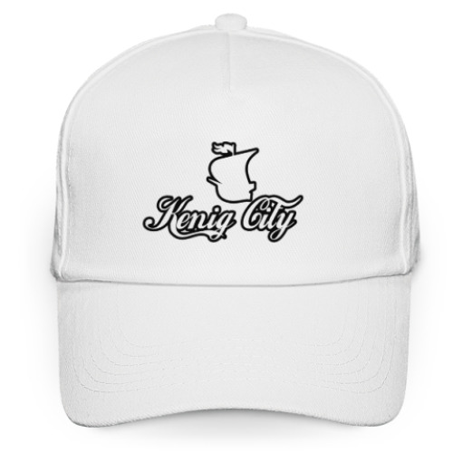 Кепка бейсболка с принтом КенигСити (Город Калининград)