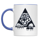 Двухцветная кружка Пантера