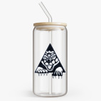 Банка с бамбуковой крышкой